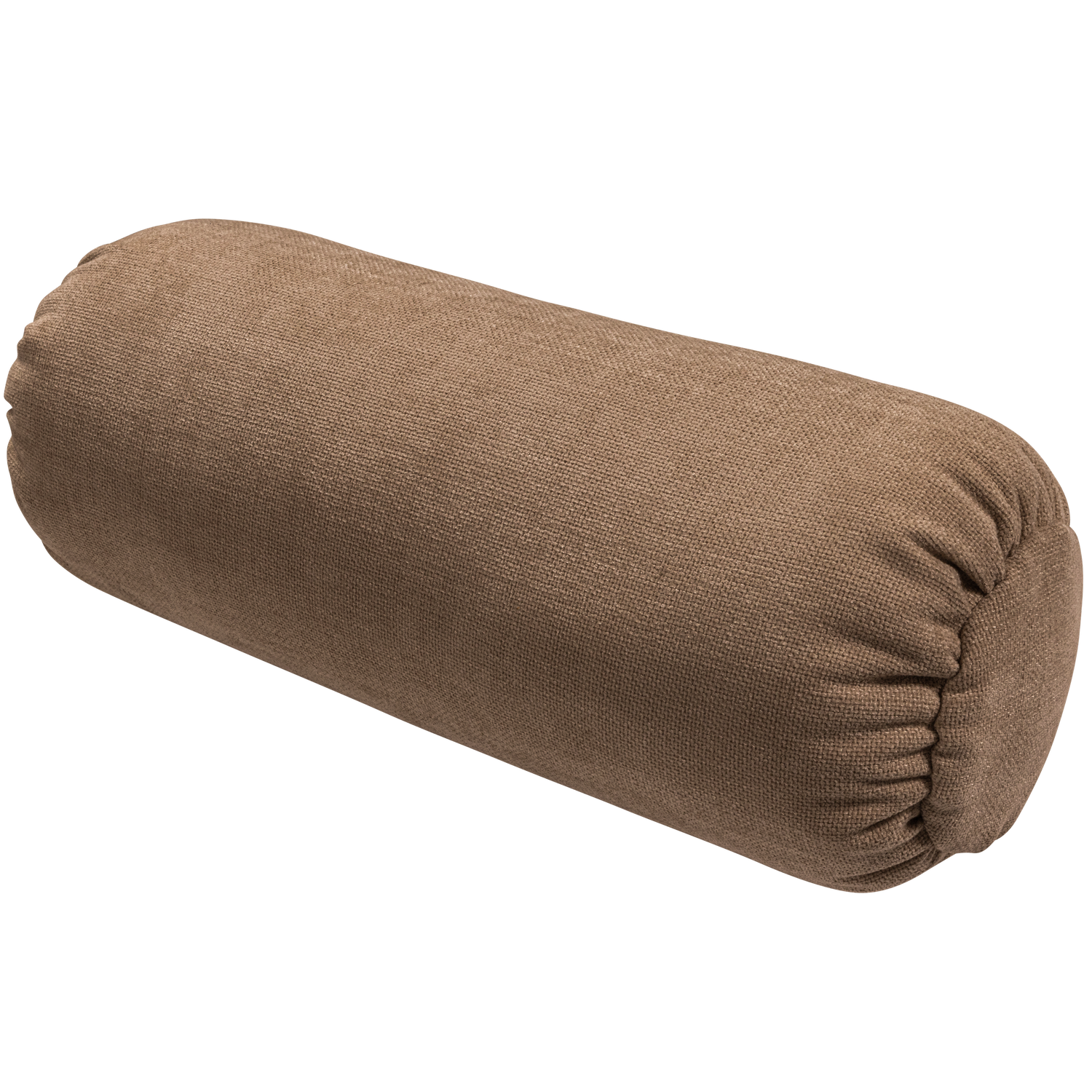 BAGGY ROLKUSSEN 50xO23CM GEWEVEN CHENILLE BRUIN