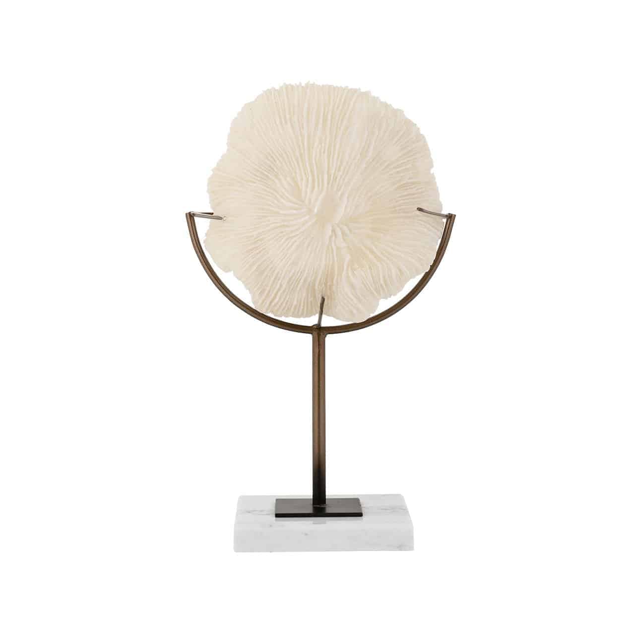 Faux koraal Jada op standaard (White)