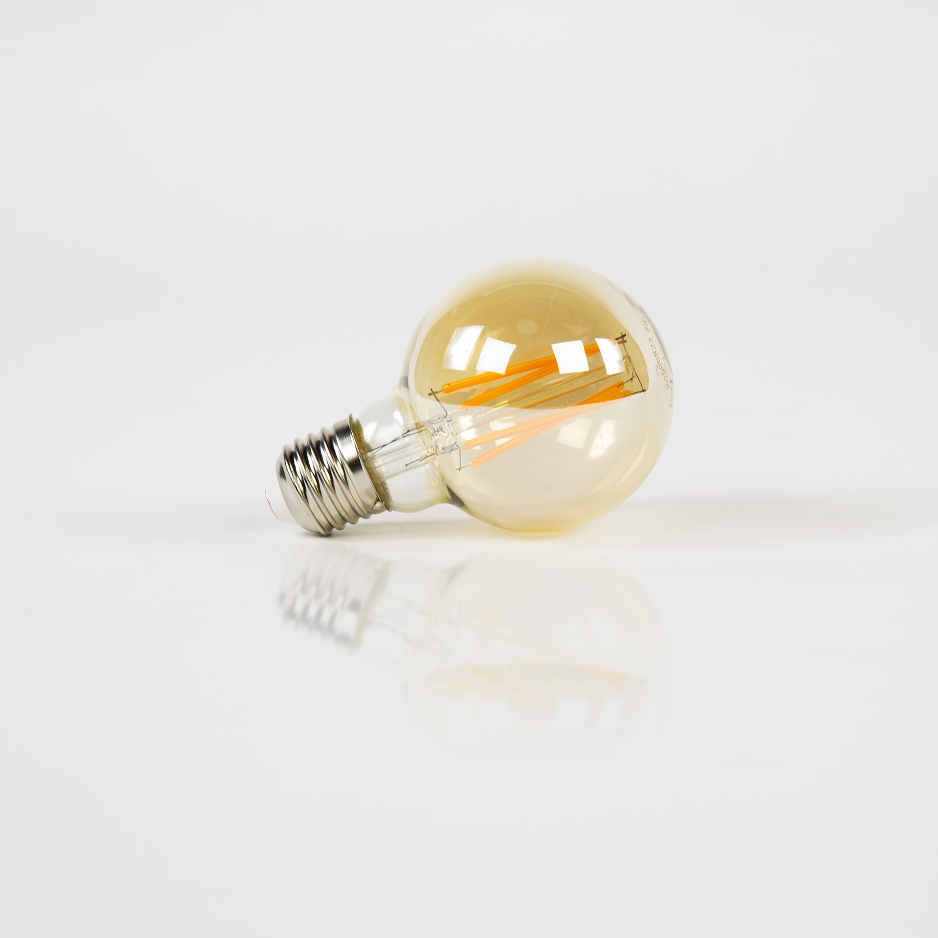 Lichtbron LED [G70] filament bol 7 / Amberkleurig glas