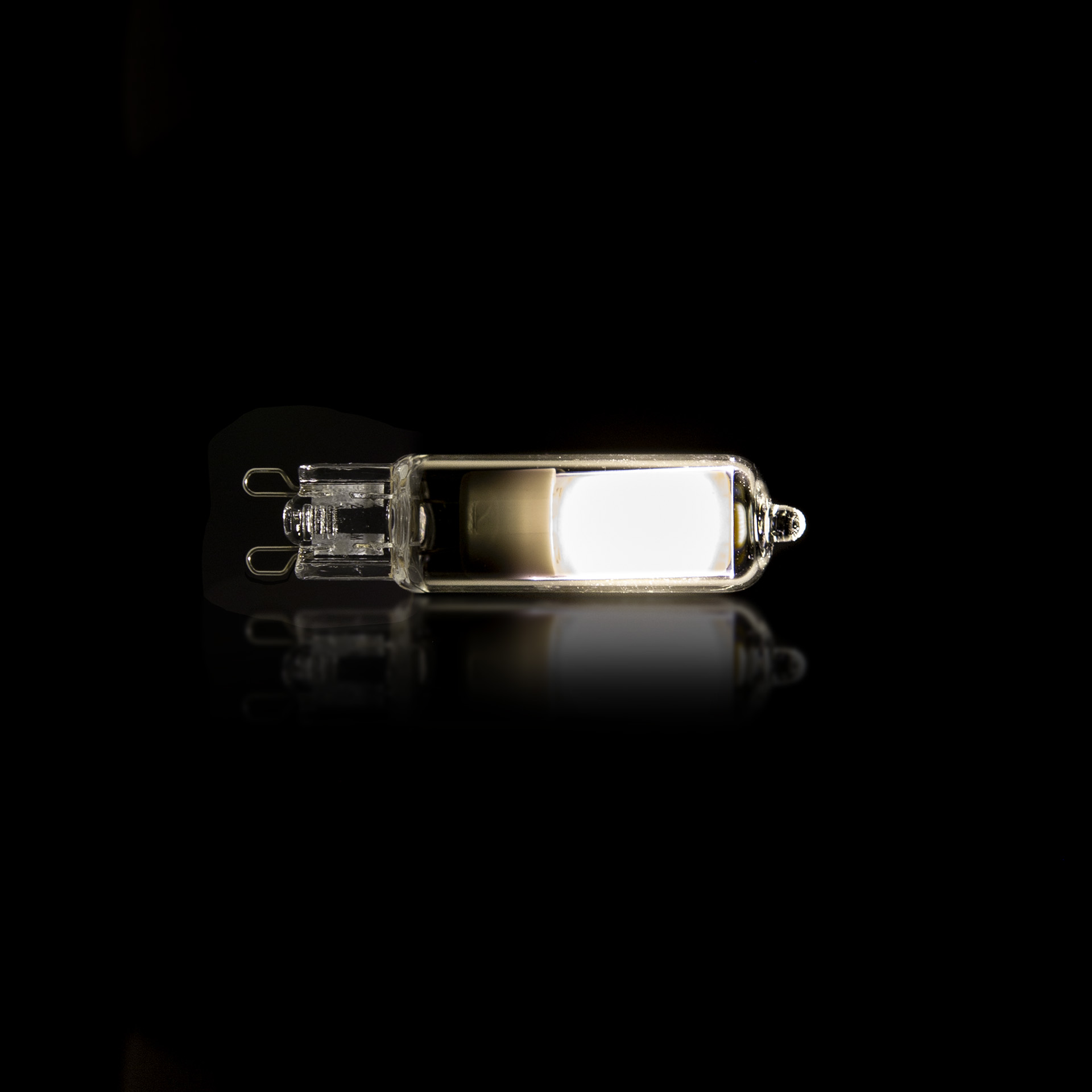 Lichtbron LED G9 / Transparant glas