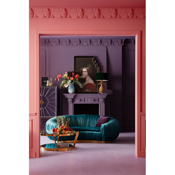 Salontafel Monocolo Gouden Ø90cm