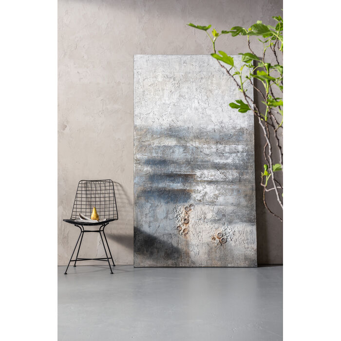 Schilderij Abstract Into The Night 210x120cm Kare Designn