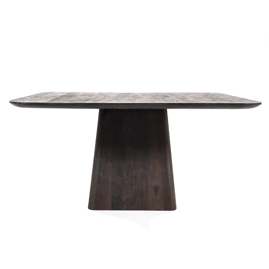 Showroommodel, zelf afhalen! Eettafel Aron vierkant 150 - bruin