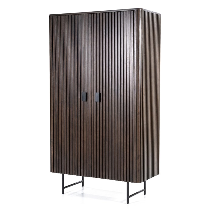 Showroommodel, zelf afhalen! Kabinet Remi 2-drs. - bruin