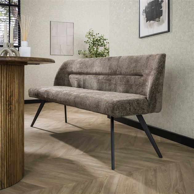 Eetkamerbank pull / Rich taupe