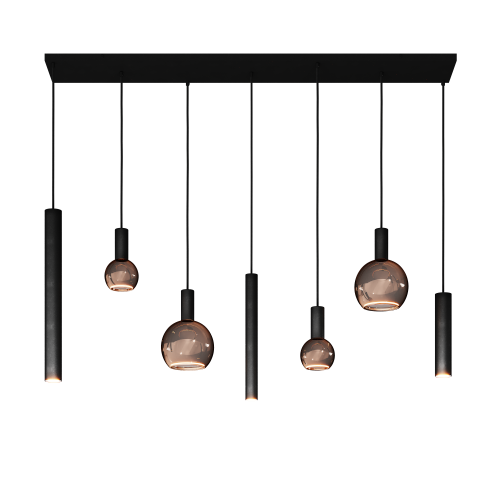 Riva hanglamp 145cm - 7 Lichts