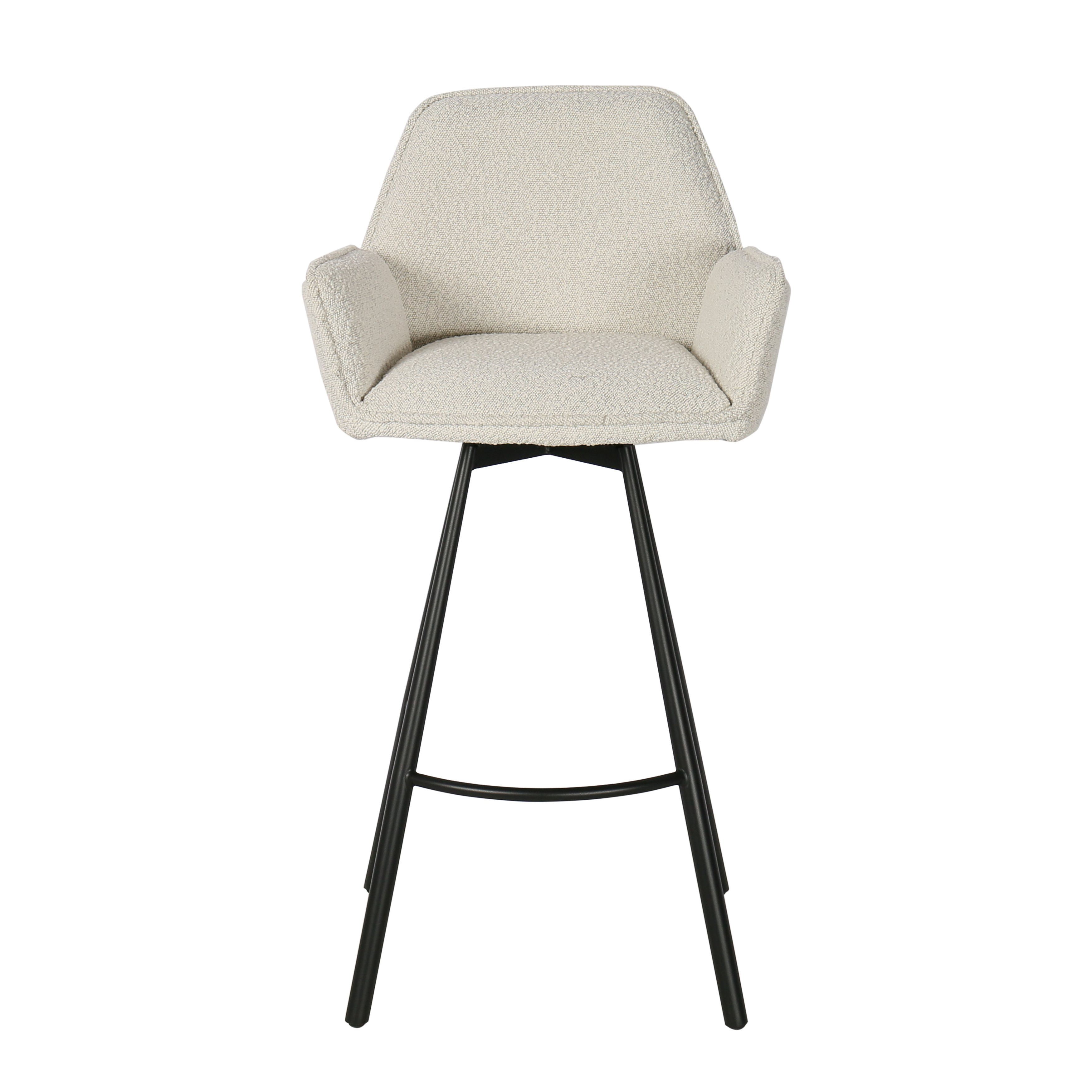 Showroommodel, zelf afhalen! Barkruk Corine High Bouclé Beige