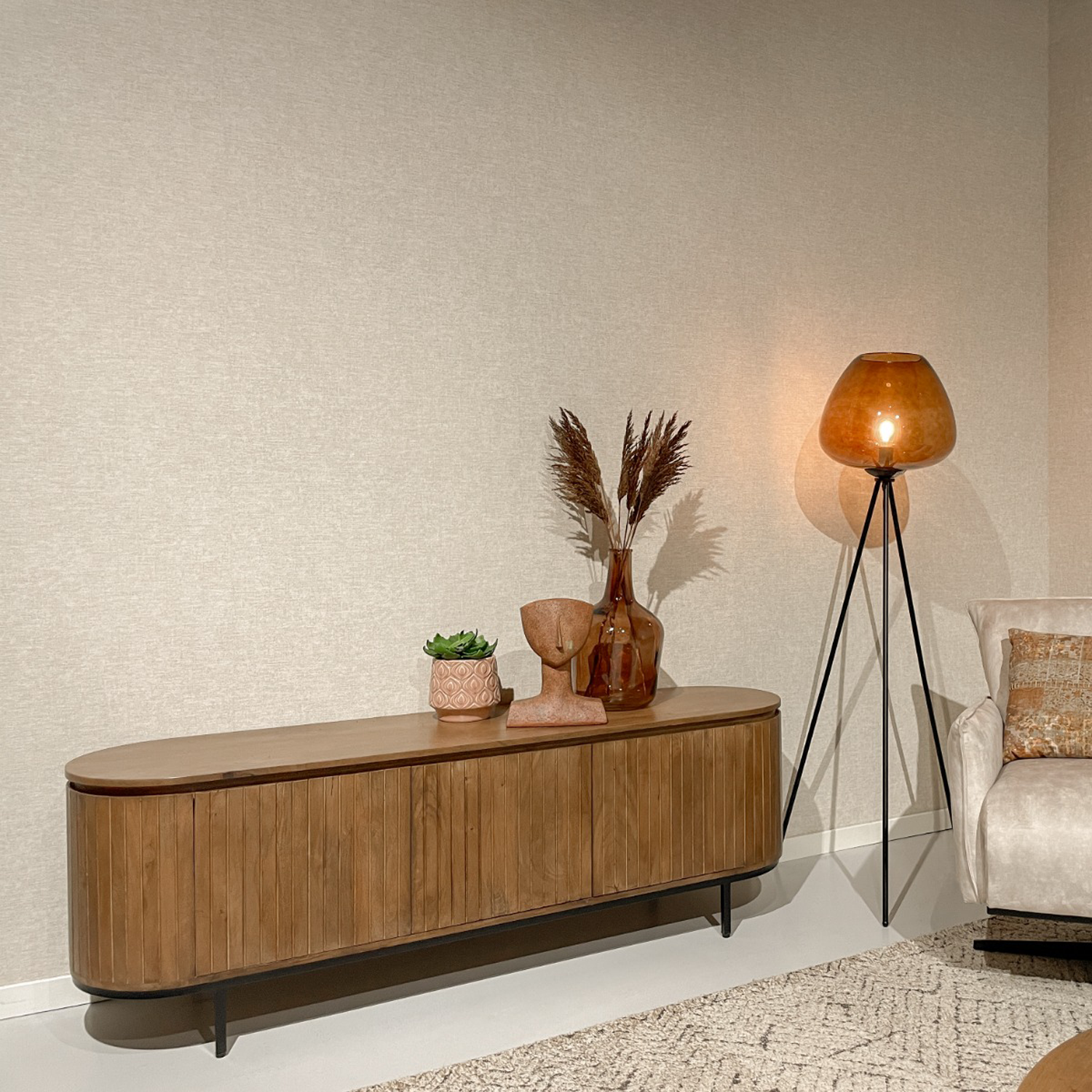 Tvmeubel Noor Naturel 170cm