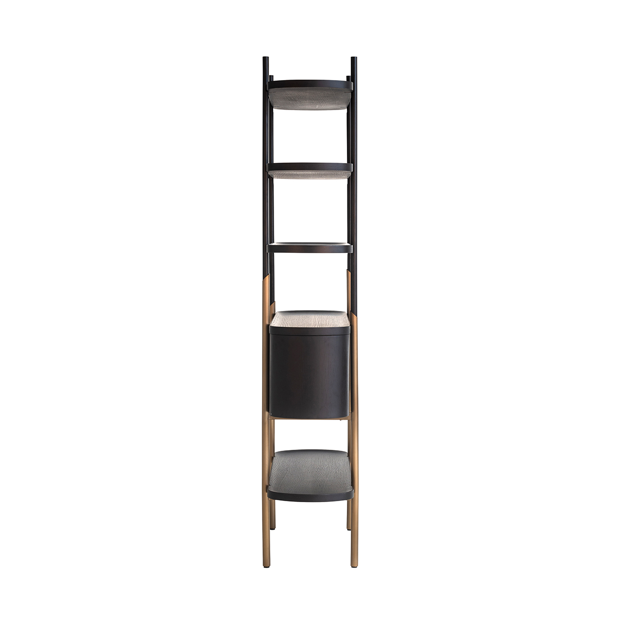 Wandkast Jameson 2-deuren 4-planken (Charcoal)