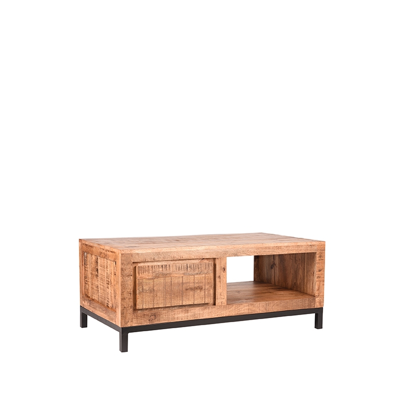 Salontafel Ghent - Rough - Mangohout - 110x60 cm