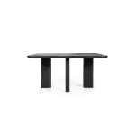 Showroommodel Eettafel Fynn 160x100x75 - zwart, zelf afhalen