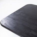 Showroommodel Eettafel Fynn 160x100x75 - zwart, zelf afhalen