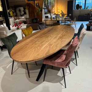 Showroommodel, zelf afhalen! Eettafel Odin Ovaal 300 Acacia