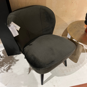 Showroommodel, zelf afhalen! Sara Fauteuil Fluweel Warm Groen