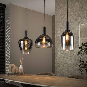Hanglamp Zenith mix 3-lichts / Artic zwart