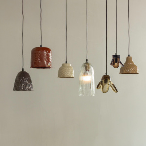 ARLESO HANGLAMP METAAL HONINGGEEL