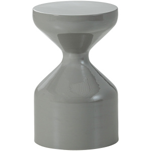 FLOYD BIJZETTAFEL METAAL LICHTGRIJS