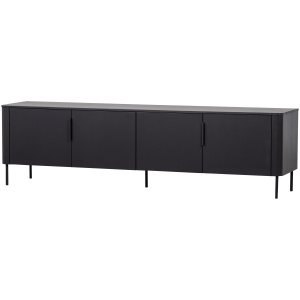 GUNNAR TV MEUBEL 200 CM GRENEN MATZWART [fsc]