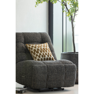 HEIN RELAXFAUTEUIL ELEKTRISCH MELANGE ANTRACIET/BRUIN