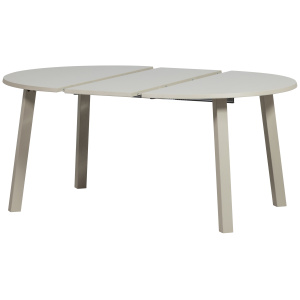 JANNE UITSCHUIFBARE EETTAFEL ROND EIKEN DAKARGRAU [fsc]