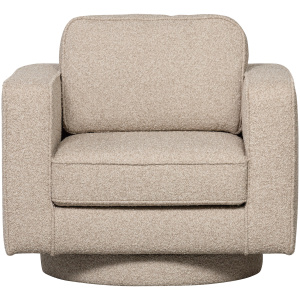 LAZY DRAAIFAUTEUIL BOUCLE NATUREL