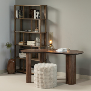RISS BOEKENKAST EIKENHOUT NATUREL 186x90CM