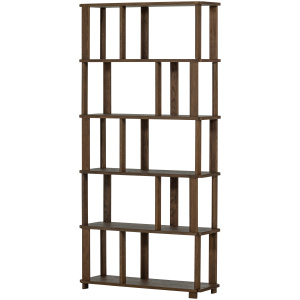 RISS BOEKENKAST EIKENHOUT NATUREL 186x90CM