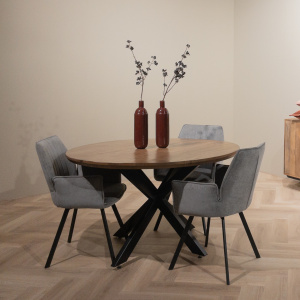 Eettafel Jesper Round 120cm
