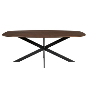 Eiken eettafel Ferris | Deens Ovaal 280 cm | Brown