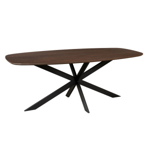 Eiken eettafel Ferris | Deens Ovaal 280 cm | Brown