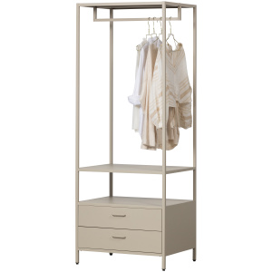 FERRIS OPEN KLEDINGKAST 70 CM METAAL ZAND