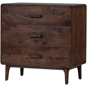 LIYA LADEKAST MANGO HOUT DONKERBRUIN