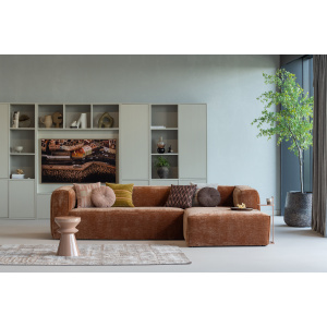 LOVI VLOERKLEED POLYESTER/KATOEN TAUPE 170x240CM