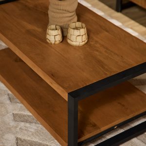 Salontafel Boaz Met Onderblad 110 cm