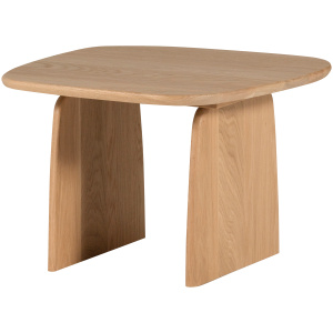 TABLO SALONTAFEL 60 CM EIKEN TRANSPARANT [fsc]