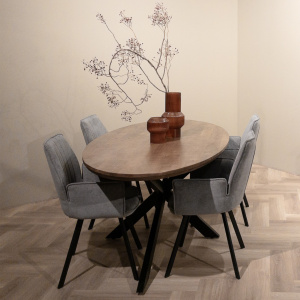 eettafel Jesper Oval 210 cm
