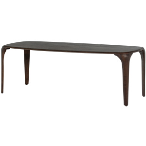 FIORE EETTAFEL MANGO HOUT DONKERBRUIN 230x95 CM