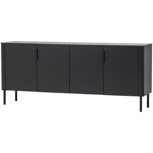 GUNNAR DRESSOIR 200 CM GRENEN MATZWART [fsc]