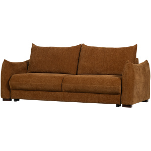 JONNE 3-ZITS SLAAPBANK CHENILLE BRUIN