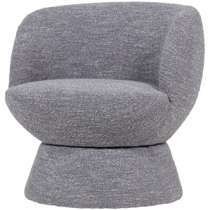 SHUFFLE DRAAIFAUTEUIL GRIJS MELANGE