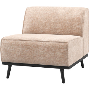 STATEMENT 1-ZITS ELEMENT CHENILLE VELVET NATUREL