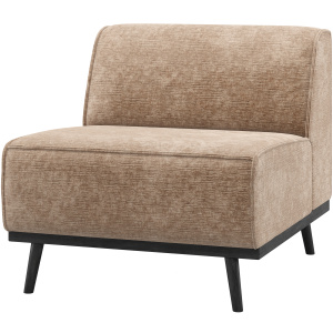 STATEMENT 1-ZITS ELEMENT CHENILLE VELVET TAUPE