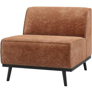 STATEMENT 1-ZITS ELEMENT CHENILLE VELVET TERRA