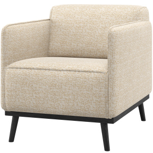 STATEMENT FAUTEUIL MET ARM BEIGE MELANGE