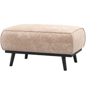 STATEMENT HOCKER CHENILLE VELVET NATUREL