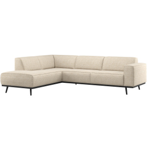 STATEMENT HOEKBANK LINKS BEIGE MELANGE