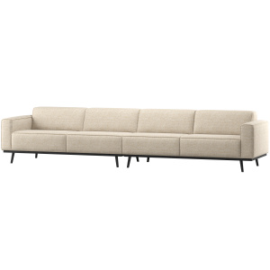 STATEMENT XL 4-ZITS BANK 372 CM BEIGE MELANGE