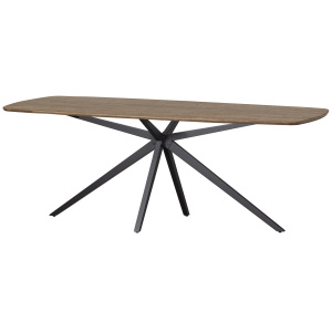 TABLO EETTAFEL DEENS OVAAL VJ 220x100CM CASHMERE BROWN [fsc]