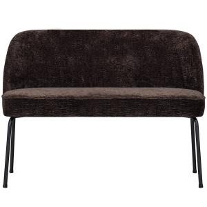 VOGUE EETBANK 3D CHENILLE DONKERBRUIN