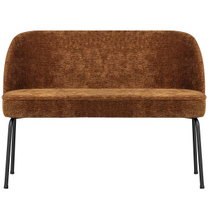 VOGUE EETBANK 3D CHENILLE MIDDENBRUIN